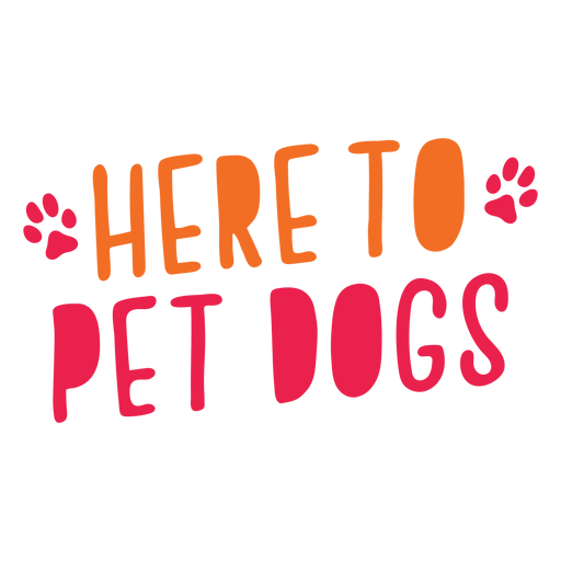 Aqu? para mascotas letras de perros