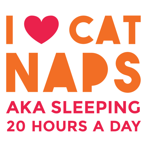 I Heart Cat Naps Lettering Transparent Png Svg Vector File