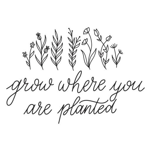 Inspirational quote lettering - Transparent PNG & SVG vector file