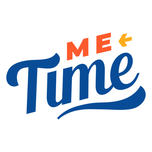 Me time lettering