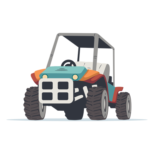 Ilustración de buggy al aire libre Diseño PNG