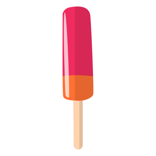 Pink popsicle illustration