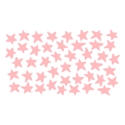 light pink stars | Sticker