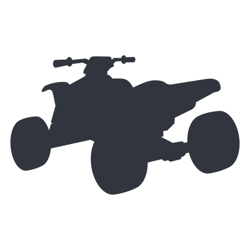 Silhueta de transporte de moto-quatro Desenho PNG