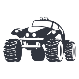 Coche de rally negro Coche de rally negro
