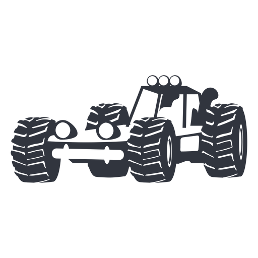 Rally buggy black PNG Design