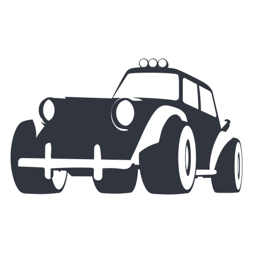 Ilustración de buggy de rally Diseño PNG