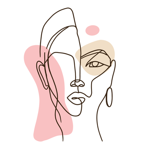 Impresionante mujer abstracta Descargar PNG/SVG transparente