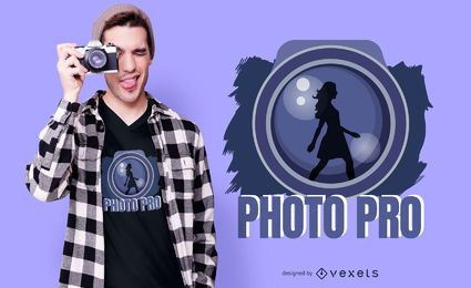Photo Pro T-shirt Design Photo Pro T-shirt Design