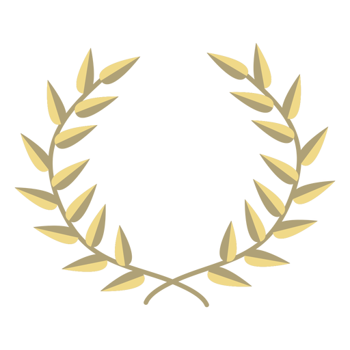 Download Award wreath flat - Transparent PNG & SVG vector file