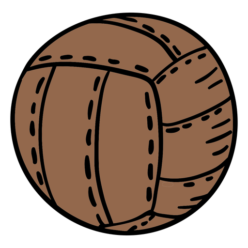 Bola desenhada à mão Desenho PNG
