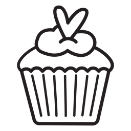 Free Free Cupcake Outline Svg 650 SVG PNG EPS DXF File