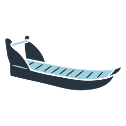 Ilustración de trineo de doodle esquimal Diseño PNG