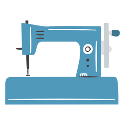 Máquina de coser plana manual moderna Diseño PNG