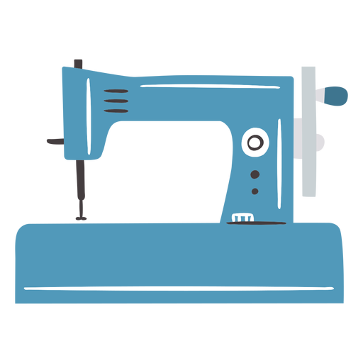 Sewing machine modern manual flat PNG Design