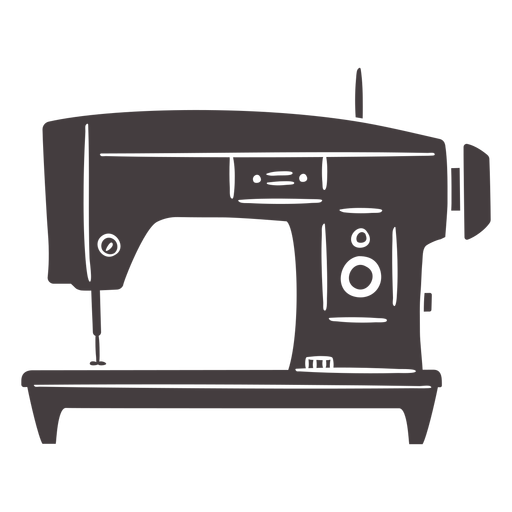 Sewing machine vintage electric PNG Design