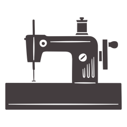 Máquina de coser carrete manual vintage Diseño PNG