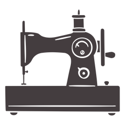 Máquina de costura vintage manual pequena