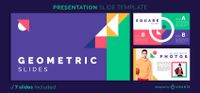 Abstract Geometric Presentation Template Vector Download