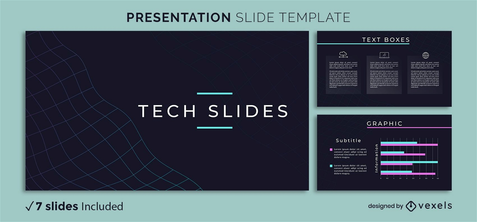 Abstract Tech Presentation Template