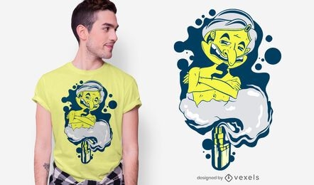 Vape Genie T-shirt Design