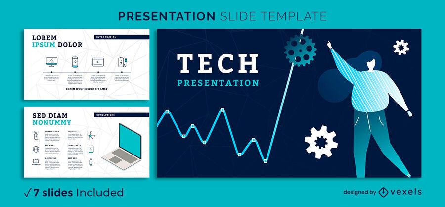 Modern Tech Presentation Template Modern Tech Presentation Template
