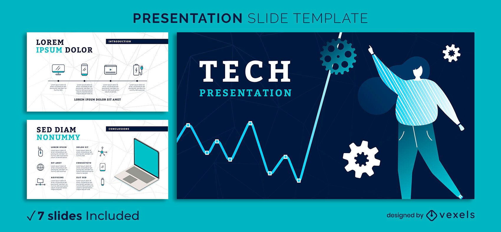 Modern Tech Presentation Template