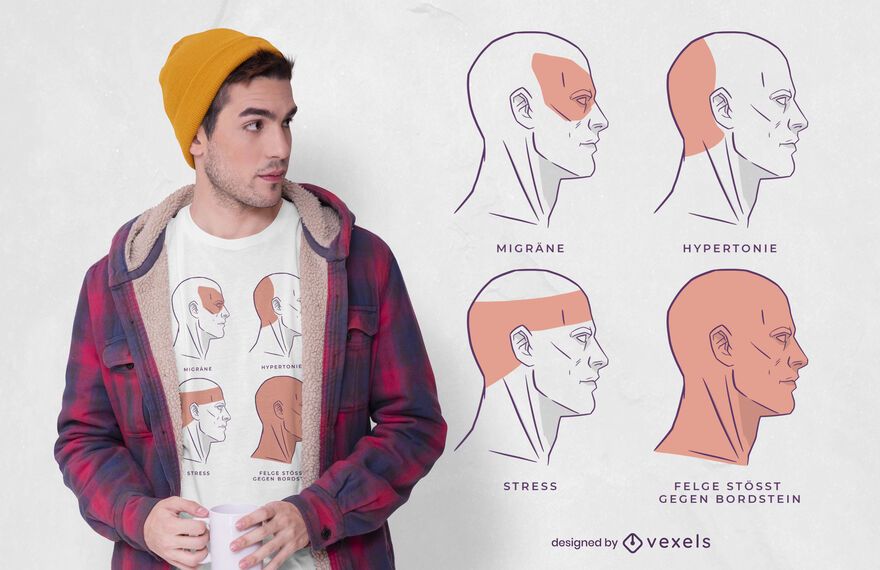 Funny Stress German T-shirt Design Funny Stress German T-shirt Design