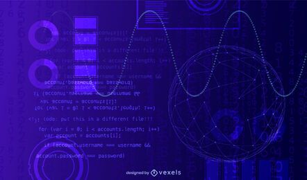 Blue Technology Abstract Background Blue Technology Abstract Background