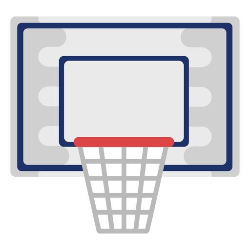 Basketball basket flat - Transparent PNG & SVG vector file