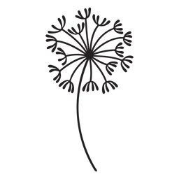 Dandelion buds multiple variety stroke