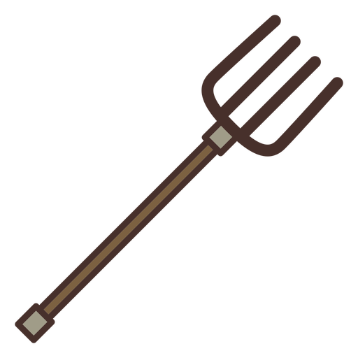 Horquilla de icono de tenedor de granja
