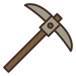 Icono de pico de granja pico Diseño PNG