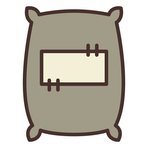 Farm sack icon sack PNG Design