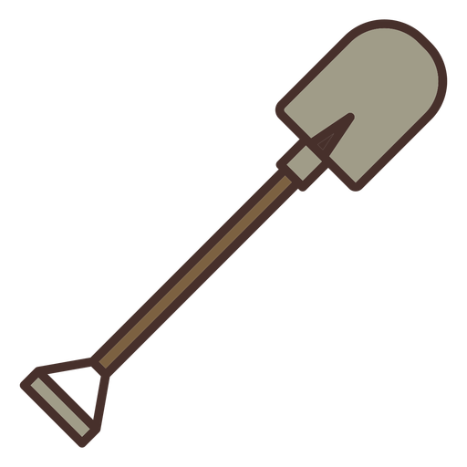 Farm shovel icon shovel