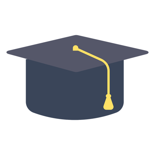 Download Graduation cap flat cap - Transparent PNG & SVG vector file
