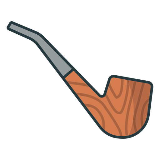 Tubo de icono de tubo de madera de le?ador Diseño PNG