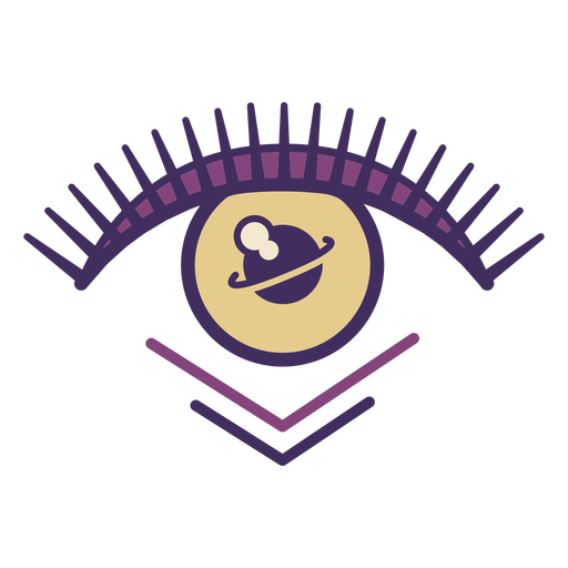 Icono de ojo mágico Diseño PNG