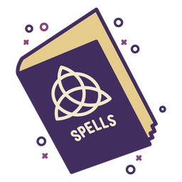 Magic Spell Book Stroke Transparent Png Svg Vector File