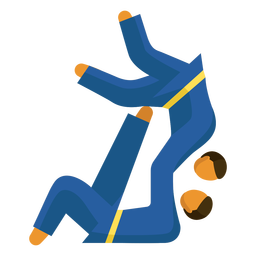 Esporte paralímpico pictograma caratê plano Desenho PNG Transparent PNG
