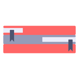 Livros empilhados livros planos Desenho PNG
