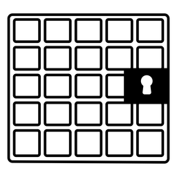 Police elements lockup PNG Design