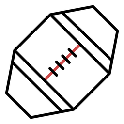 Golpe de bola de futebol poligonal Desenho PNG