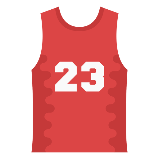 Sports jersey flat - Transparent PNG & SVG vector file