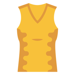Maillot deportivo mujer plano Diseño PNG