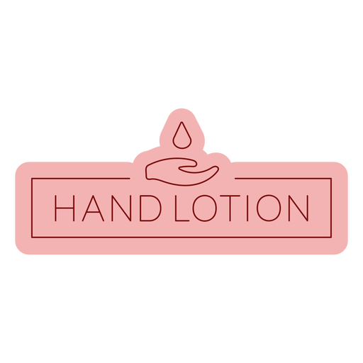 bathroom label hand lotion flat transparent png svg vector file