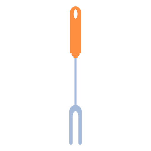 Cooking cocktail fork flat