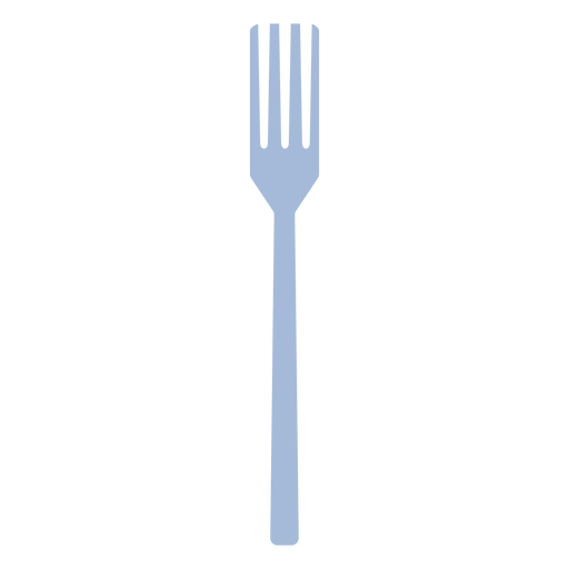 Tenedor de cocina plana Diseño PNG