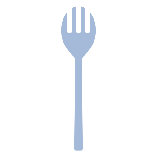 Cooking kitchen slotted spoon flat PNG Design