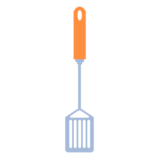 Cooking kitchen spatula flat